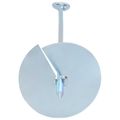 vidaXL Zemný kotviaci predmet 2 ks Ø10 x 50 cm Galvanizovaný kov