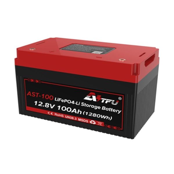Batéria LiFePO4 12,8 V 100 Ah SOLARFAM AST-100 s ohrevom, Bluetooth