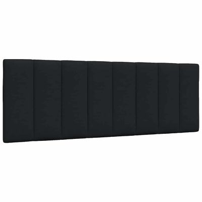 vidaXL Vankúš na čelo postele Hanko čierny 140 cm látka