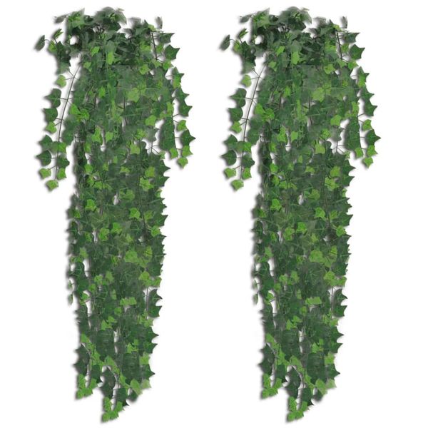 Umelá rastlina, zelený brečtan 90 cm 2 ks