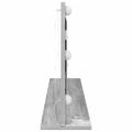 vidaXL Toaletné zrkadlo Sivý Sonoma 100 x 45 x 18 cm Obdĺžnikový