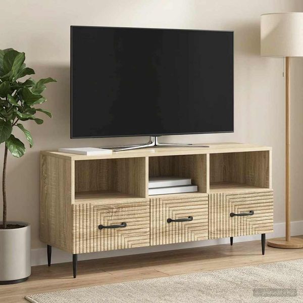 vidaXL TV skrinka Dub sonoma 102 x 34,5 x 50 cm Kompozitné drevo