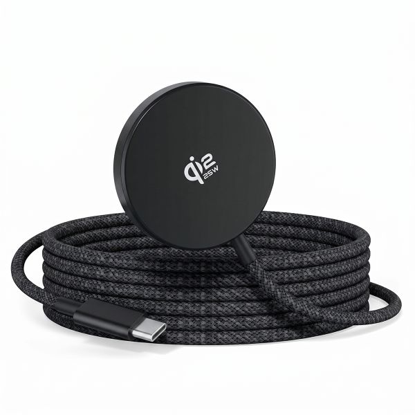 Bezdrôtová nabíjačka XO wireless inductive charger QI2.2 JH025 magnetic čierna