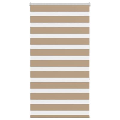 vidaXL Zebra roleta 85x150 cm šírka látky 80,9 cm polyester