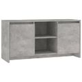 vidaXL TV skrinka, betónovo sivá 102x37,5x52,5 cm, kompozitné drevo