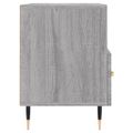 vidaXL TV skrinka sivý dub sonoma 80x36x50 cm spracované drevo
