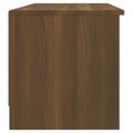 vidaXL TV skrinka hnedý dub 102x35,5x36,5 cm spracované drevo