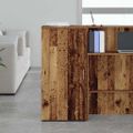 vidaXL Úložná skriňa Old Wood 50x45x103,5 cm Konštrukcia dreva