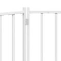 vidaXL Brána pre psa skladacia 3 panely 150 cm masívne jedľové drevo