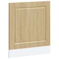 vidaXL Panel umývačky riadu Porto dub sonoma 60x1,5x57 cm kompozitné drevo