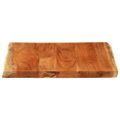 vidaXL Stolová doska 60x60x3,8 cm štvorcová masívna akácia živá hrana