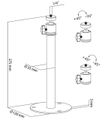 Držiak projektora CABLETECH UCH0258 Držák projektoru CABLETECH UCH0258