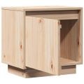 vidaXL Nočný stolík 40x30x40 cm masívne borovicové drevo