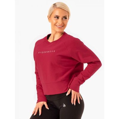 Dámska Mikina Motion Wine Red - Ryderwear, veľkosť XS