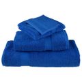 vidaXL Prémiové uteráky na ruky SOLUND 10 ks modré 50x100 cm 600 g/m2