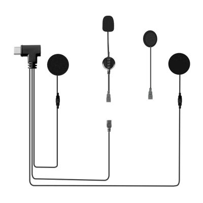 Slúchadlá typu C pre motocyklovú prilbu pre interkom MS8 EJEAS HIFI-M3