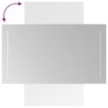vidaXL LED kúpeľňové zrkadlo 40x70 cm
