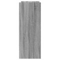 vidaXL Konzolový stolík sivý sonoma 100x35x90 cm kompozitné drevo