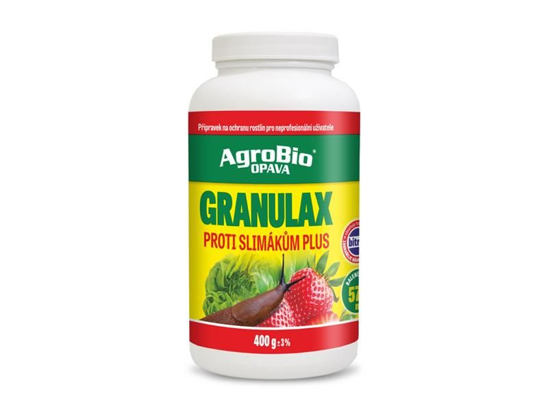 Prípravok proti slimákom AGROBIO Granulax Plus 400 g