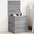 vidaXL Úložný box sivý sonoma 40x42x46 cm kompozitné drevo