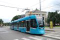 Moderná električka DPO Ostrava modrá 47 cm