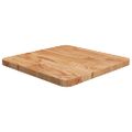 vidaXL Štvorcová stolová doska bledohnedá 40x40x2,5cm lakovaný dub
