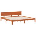 vidaXL Rám postele Včelí hnedý 180 x 200 cm Masívne borovicové drevo