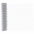 vidaXL Reťazový plot 10 x 1,2 m Pozinkovaná oceľ Strieborná