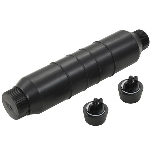 Zimná dilatačná zátka s 2 zimnými uzávermi HDPE