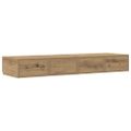 vidaXL Zásuvky pod posteľ Remeselný dub 120 x 36,5 x 16,5 cm