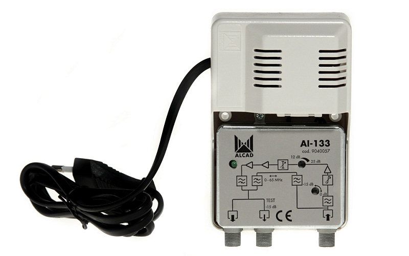 Alcad AI - 133 linkový zesilovač s 2 výstupmi / G=24dB