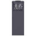 vidaXL Solárne LED svetlo na chodník 2 ks Teplá biela 18 x 18 x 50 cm