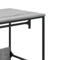 vidaXL Šatník sivý sonoma 90x50x180 cm kompozitné drevo