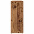 vidaXL Komoda, staré drevo 91x29,5x75 cm, kompozitné drevo