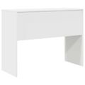 vidaXL Stôl Biela 100 x 40 x 76 cm