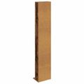 vidaXL CD Skrinka Staré drevo 33 x 23,5 x 175 cm Kompozitné drevo