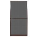 vidaXL Hinged Hmyzová sieť Hnedá a čierna 120 x 240 cm
