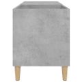 vidaXL Skrinka na platne betónovosivá 84,5x38x48 cm kompozitné drevo