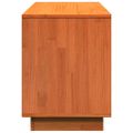 vidaXL Botník voskovohnedý 110x34x45 cm masívna borovica