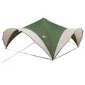 vidaXL Párty stan Zelená 400 x 400 x 320 cm Polyester a oceľ