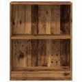 vidaXL Knižnica staré drevo 60x24x76 cm kompozitné drevo