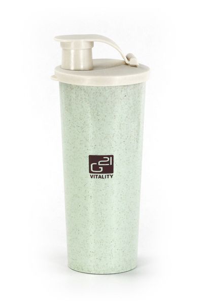 Shaker G21 beECO Fitness 450 ml, zelený