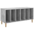 vidaXL Skrinka na platne betónovosivá 100x38x48 cm kompozitné drevo