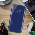 Priehľadné inteligentné puzdro pre Samsung Galaxy S23 FE modrá