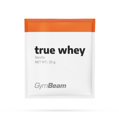 True Whey - GymBeam, vanilka, 30 g
