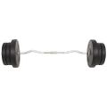 vidaXL Súprava závaží a tyčí barbell a dumbbell, 60 kg
