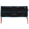 vidaXL Skladovacie vrece s úložiskom Čierna a modrá 98 x 47 cm oxford