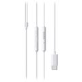Káblové slúchadlá do uší Edifier P180, USB-C (biele)