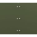 vidaXL Obrubník trávnika 10 ks 25 x 103 cm Olivovo zelená