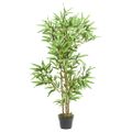 vidaXL Umelý bambusový strom 552 listov 120 cm zelený
